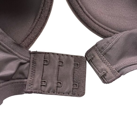 Natori Hidden Glamour Contour Underwire Bra in Gun Metal Size 32DD NEW! - Picture 5 of 9